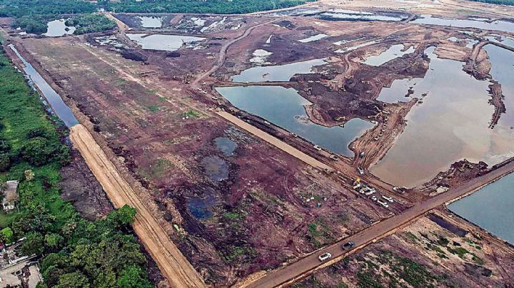 Deforestación, derrames de crudo, gases tóxicos…  Ante la nueva refinería, un Paraíso inerme