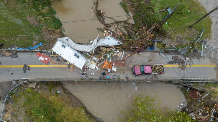 Suman 19 muertos por las inundaciones en Kentucky, Estados Unidos