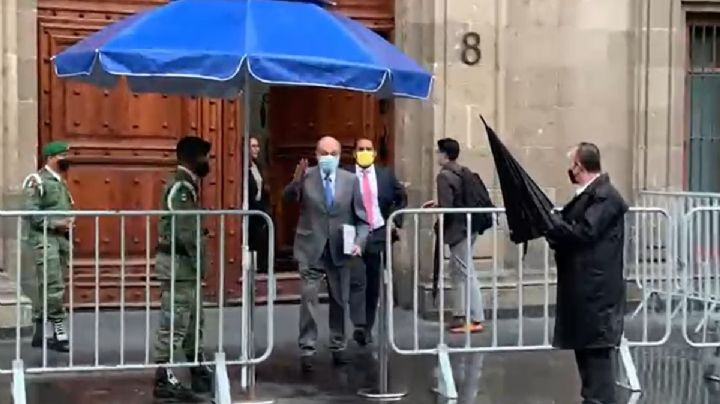 Carlos Slim se reúne durante tres horas con AMLO en Palacio Nacional