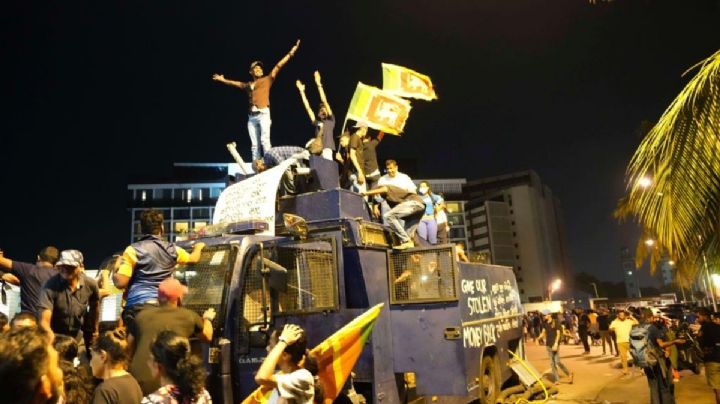 Por oleada de protestas, el presidente de Sri Lanka renunciará el miércoles