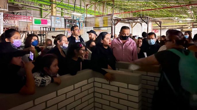 Sandra Cuevas y Claudia Sheinbaum polemizan ahora por el rescate del mercado de San Cosme