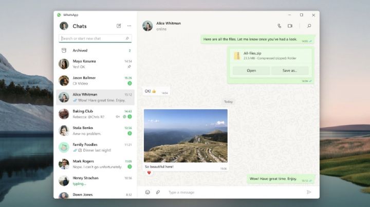 WhatsApp ya tiene una app nativa para Windows