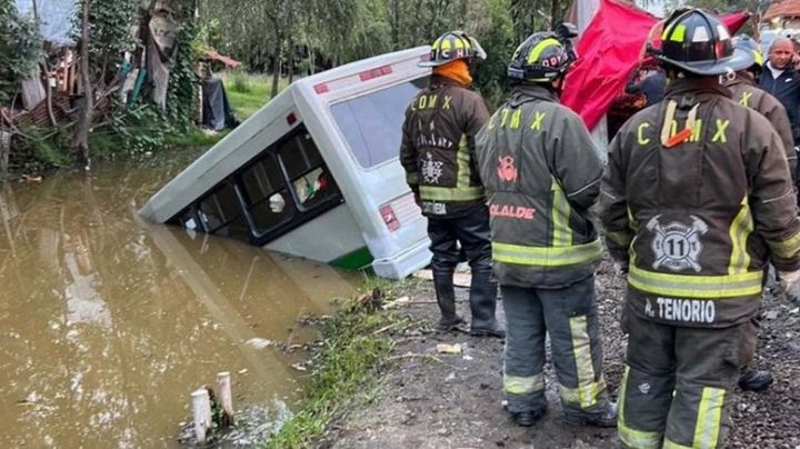 Semovi elimina Rutas 81 y 36 luego del accidente del microbús que cayó a canal de Xochimilco