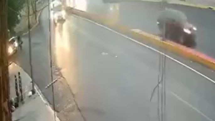 Captan el intento de secuestro de una mujer en Monterrey (Video)