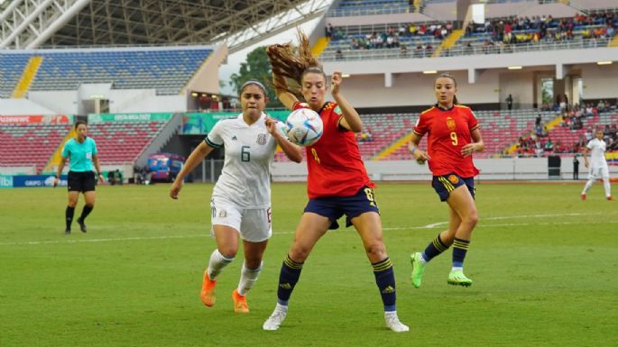 El Tri femenil Sub-20 perdió 1-0 en los cuartos de final del Mundial contra España