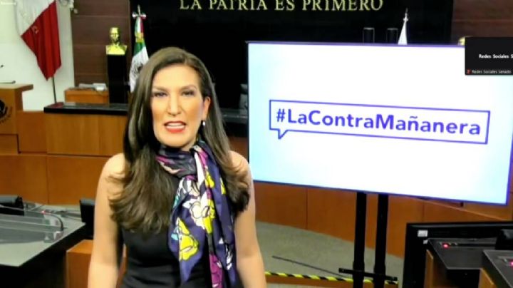 Kenia López agradece a AMLO la "difusión extraordinaria" a su video en la mañanera