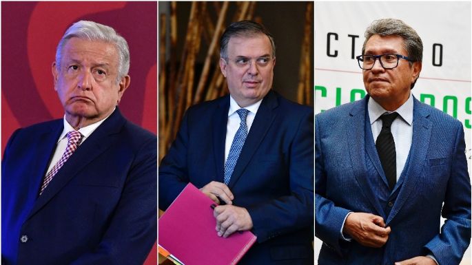 AMLO, Ebrard y Monreal libran sanción del INE por presuntos actos anticipados de campaña