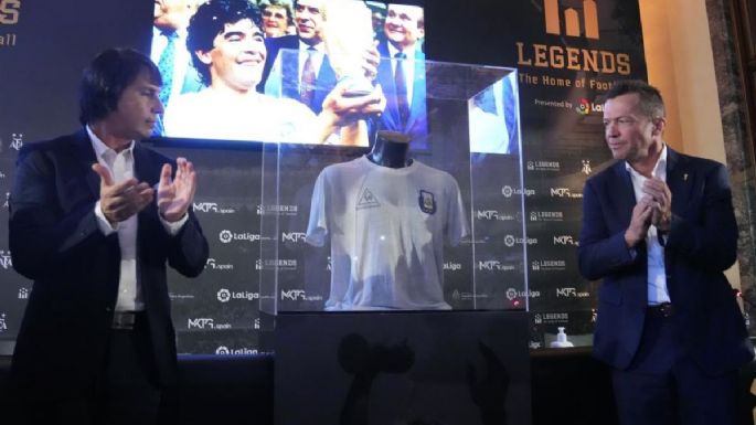 Matthäus regresa a Argentina la camiseta que intercambió con Maradona en final del Mundial de 1986