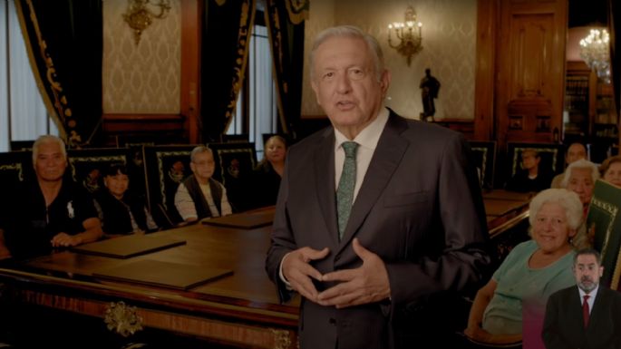 AMLO lanza primer spot del 4to informe, presume acabar con "pensiones jugosas" de expresidentes