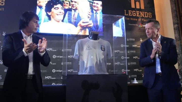 Matthäus regresa a Argentina la camiseta que intercambió con Maradona en final del Mundial de 1986