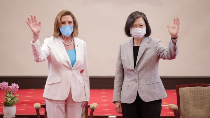 Nancy Pelosi a la presidenta taiwanesa: "no abandonaremos nuestro compromiso con Taiwán"