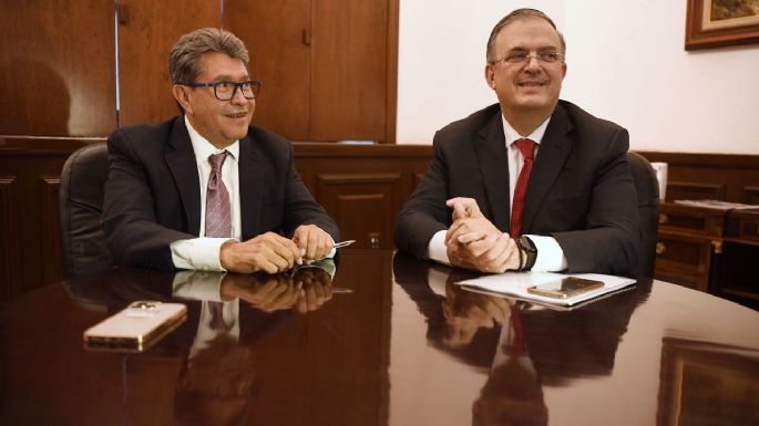 Delgado y Adán Augusto desairan plenaria de senadores de Morena; Monreal y Ebrard niegan división