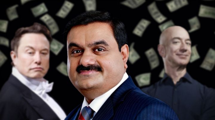 Gautam Adani es el tercer hombre más rico del mundo, después de Musk y Bezos