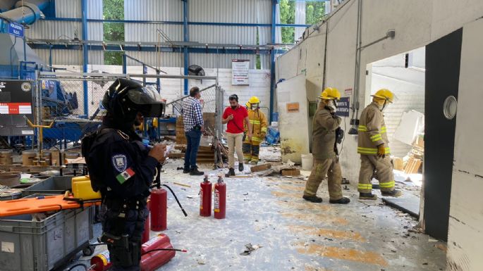 Explosión en la fábrica de cartuchos Industrias Tecnos deja seis heridos en Morelos