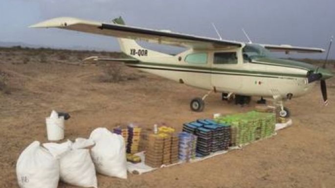 Obligan a aterrizar una avioneta con 120 kg de cocaína en Chiapas