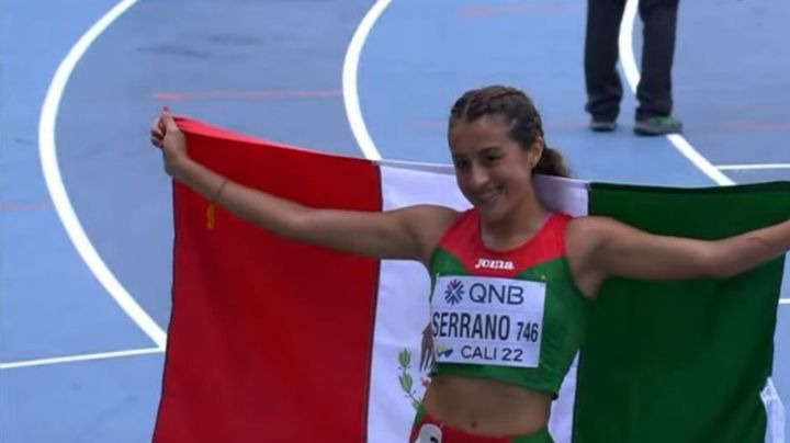 La mexicana Karla Ximena Serrano gana medalla de oro en el Mundial de Atletismo Sub 20 (Video)