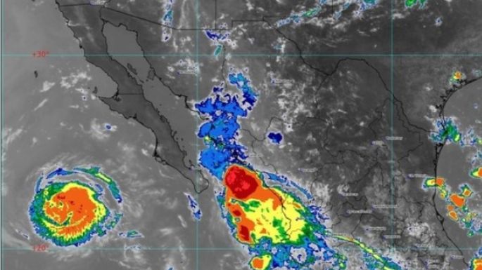 "Howard" pasó de tormenta tropical a huracán categoría 1