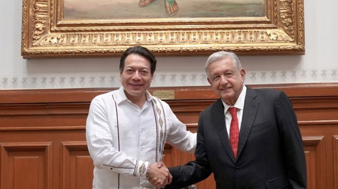 Encontré a AMLO muy contento: Mario Delgado presume reunión con el presidente