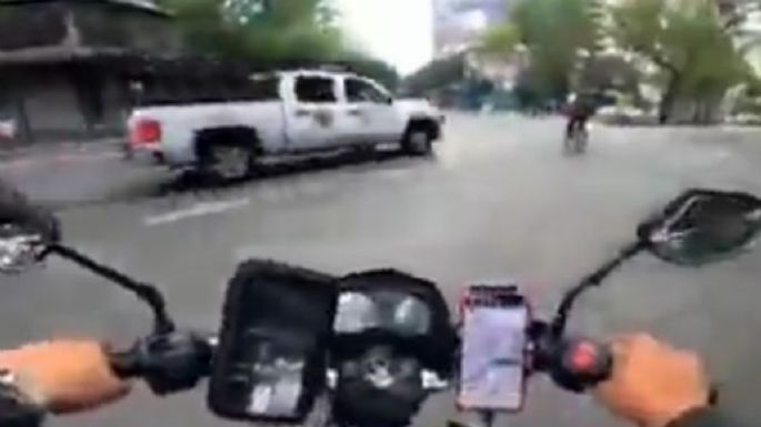 Camioneta de la Fiscalía de la CDMX fue la que atropelló a ciclista en Insurgentes… y luego huyó