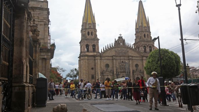 Jalisco reporta daños en edificios históricos y en planteles de la UdeG por sismo de 7.7