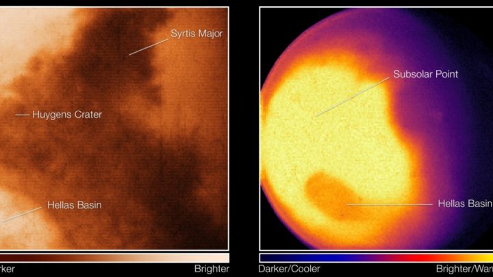 El telescopio espacial James Webb capta sus primeras imágenes de Marte