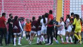 LIGA MX Femenil: empate entre Necaxa y Santos terminó en pelea campal