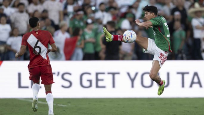 México venció 1-0 a Perú en la fecha FIFA