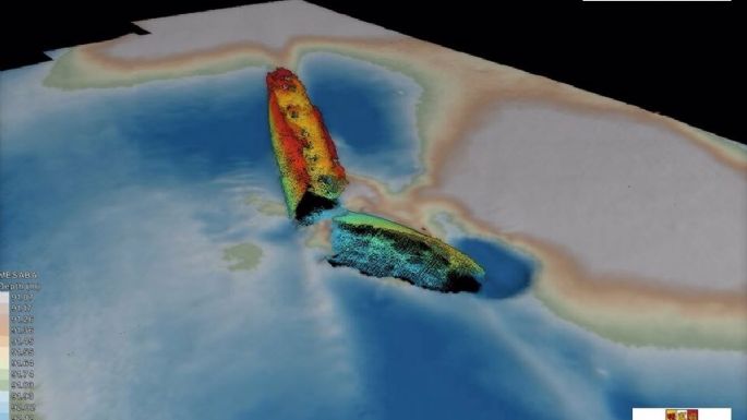 Nueva tecnología localiza el barco que alertó de icebergs al Titanic