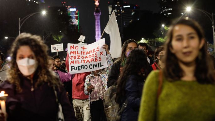 En “Velada por la Paz”, ciudadanos presionan al Senado: “¡No a la Guardia Nacional militar!"