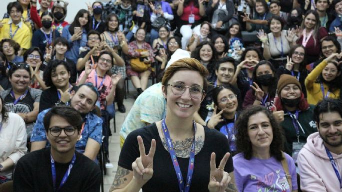 Dana Terrace y Fraser MacLean, leyendas de la animación, en el festival Pixelatl