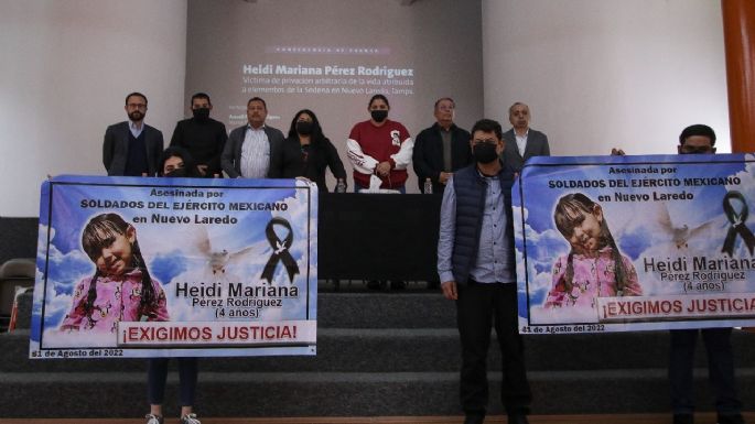 Familia de Heidi Mariana, niña asesinada en Nuevo Laredo, exige a AMLO investigación imparcial