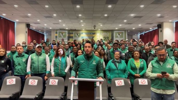 El Partido Verde anuncia alianza con Morena y Delfina Gómez para el Edomex