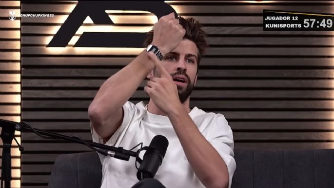 Piqué responde a la canción de Shakira y presume patrocinio de Casio a su liga (Video)