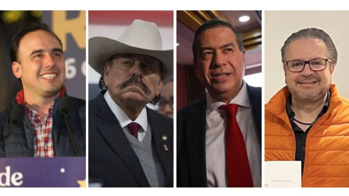 Estos son los cuatro candidatos que buscarán la gubernatura de Coahuila