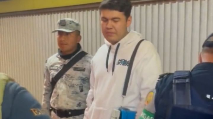 Hendrik Ortega es el joven detenido por protestar contra la militarización en el Metro