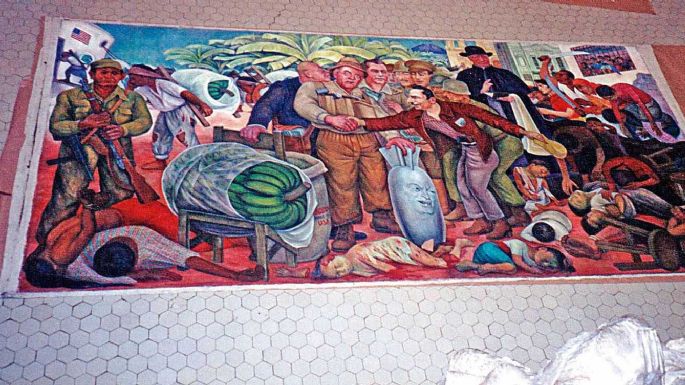 Hacia el rescate del mural "Gloriosa Victoria", de Rivera