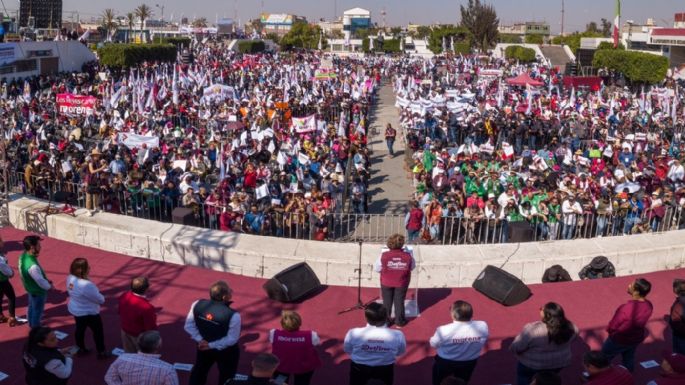 Delfina Gómez promete que no permitirá que la "voluntad del pueblo" sea ignorada en el Edomex