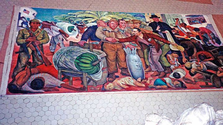 Hacia el rescate del mural "Gloriosa Victoria", de Rivera