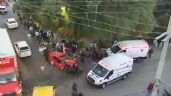 Microbús cae a un barranco en Naucalpan tras chocar con dos autos; hay tres muertos y 35 lesionados