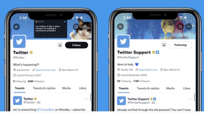 Twitter anuncia el sistema de verificación para empresas, que permite añadir cuentas vinculadas