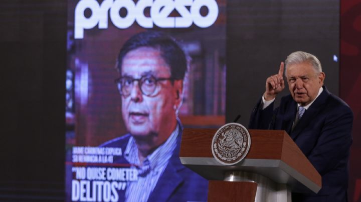 AMLO acusa "politiquería" y "coraje" de Jaime Cárdenas tras reportaje de Proceso