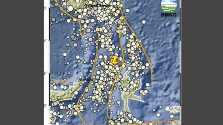 Un sismo de 7.0 estremece a Indonesia