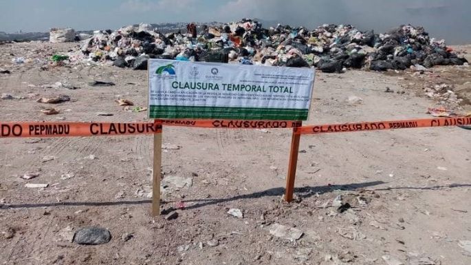 Clausuran basurero a gobierno del Partido Verde en Huimilpan, Querétaro