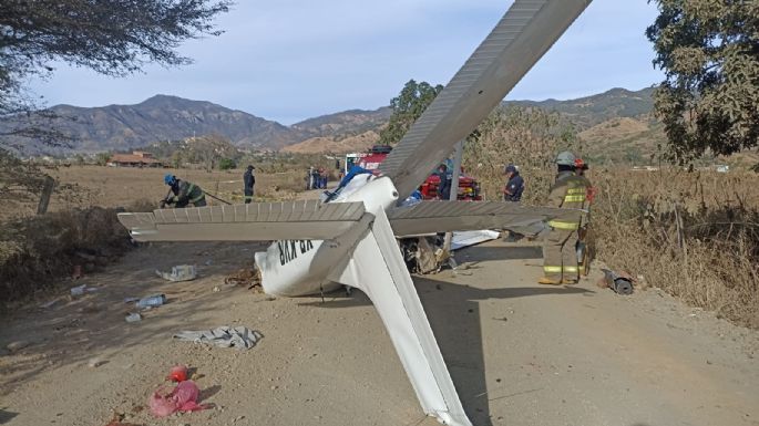 Se desploma avioneta que iba a Puerto Vallarta; muere un menor y un adulto