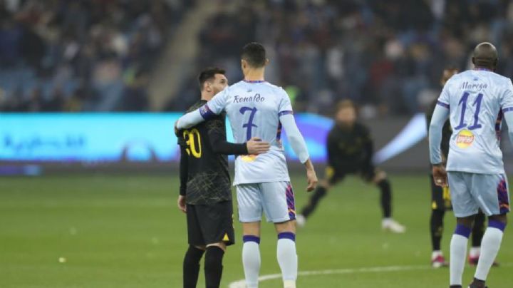 Así se vivió el esperado reencuentro entre Messi y Ronaldo (Videos)