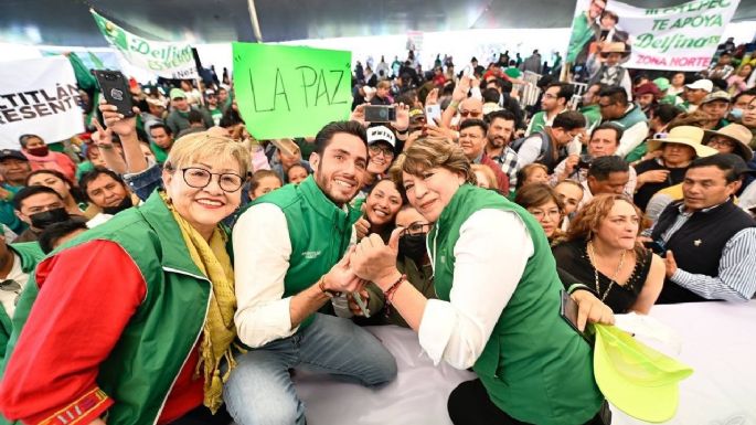 Delfina Gómez lamenta el olvido de autoridades en torno al medio ambiente, arropada por Partido Verde