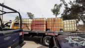 Cinco centros de "huachicol" fueron desmantelados en Hidalgo; aseguran 26 mil litros de combustible