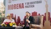 Martí Batres presume "lleno total" en presentación de su libro "Morena y su identidad política"