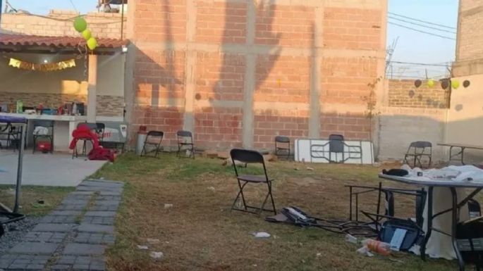 Ataque armado en jardín de fiestas de Chimalhuacán deja 7 muertos