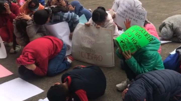 Alcalde de Zapotitlán baleó escuela en horario escolar, denuncian padres de familia (Video)